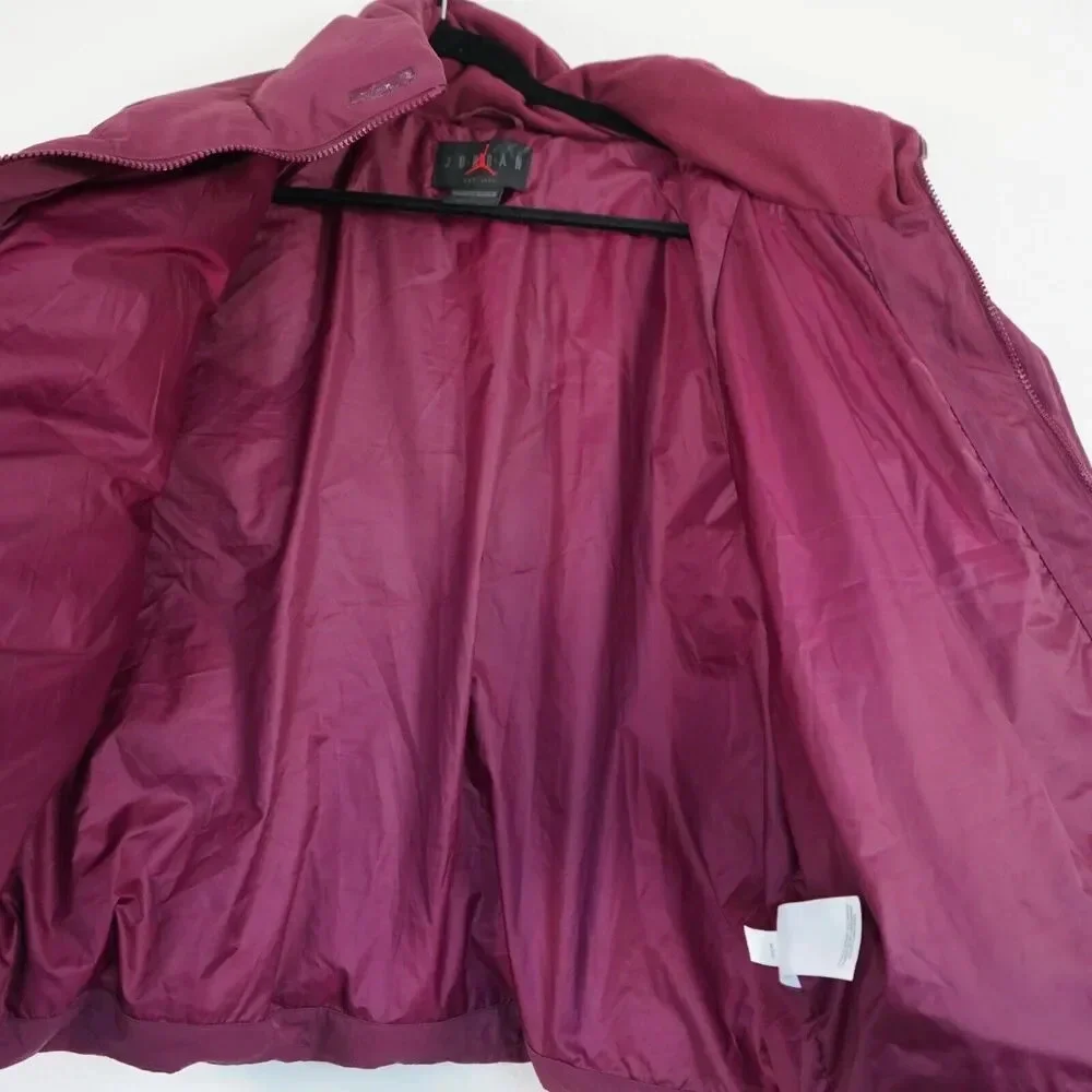 Air Jordan Oversized Puffer‎ Jacket Men's Large Bordeaux